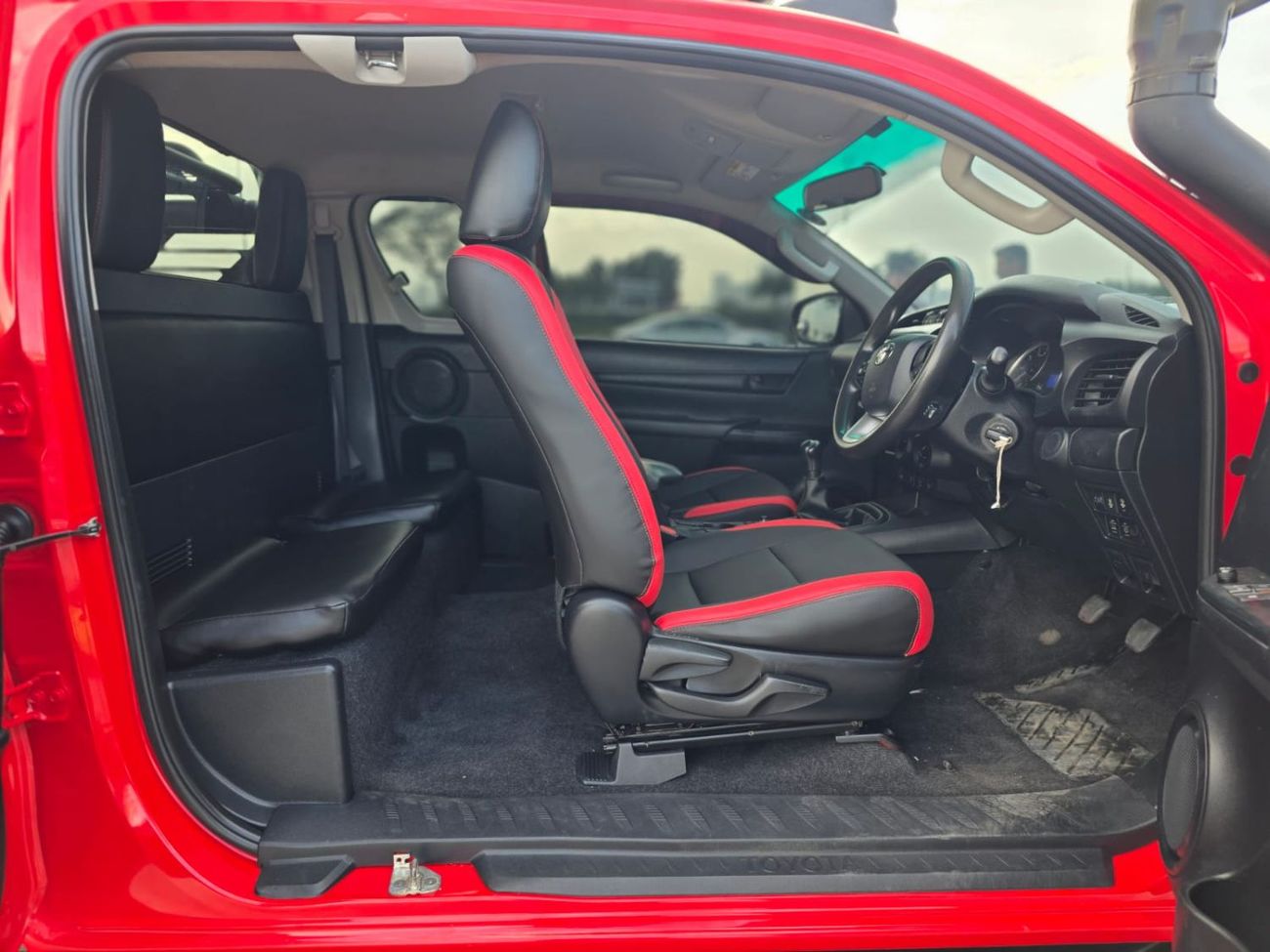 Toyota Hilux 2016 | 2.8L DIESEL | MT | RHD | GR SPORTS MODIFIED | SMART CAB | HEAVY BULL BAR WITH LED LIGHTS | RO