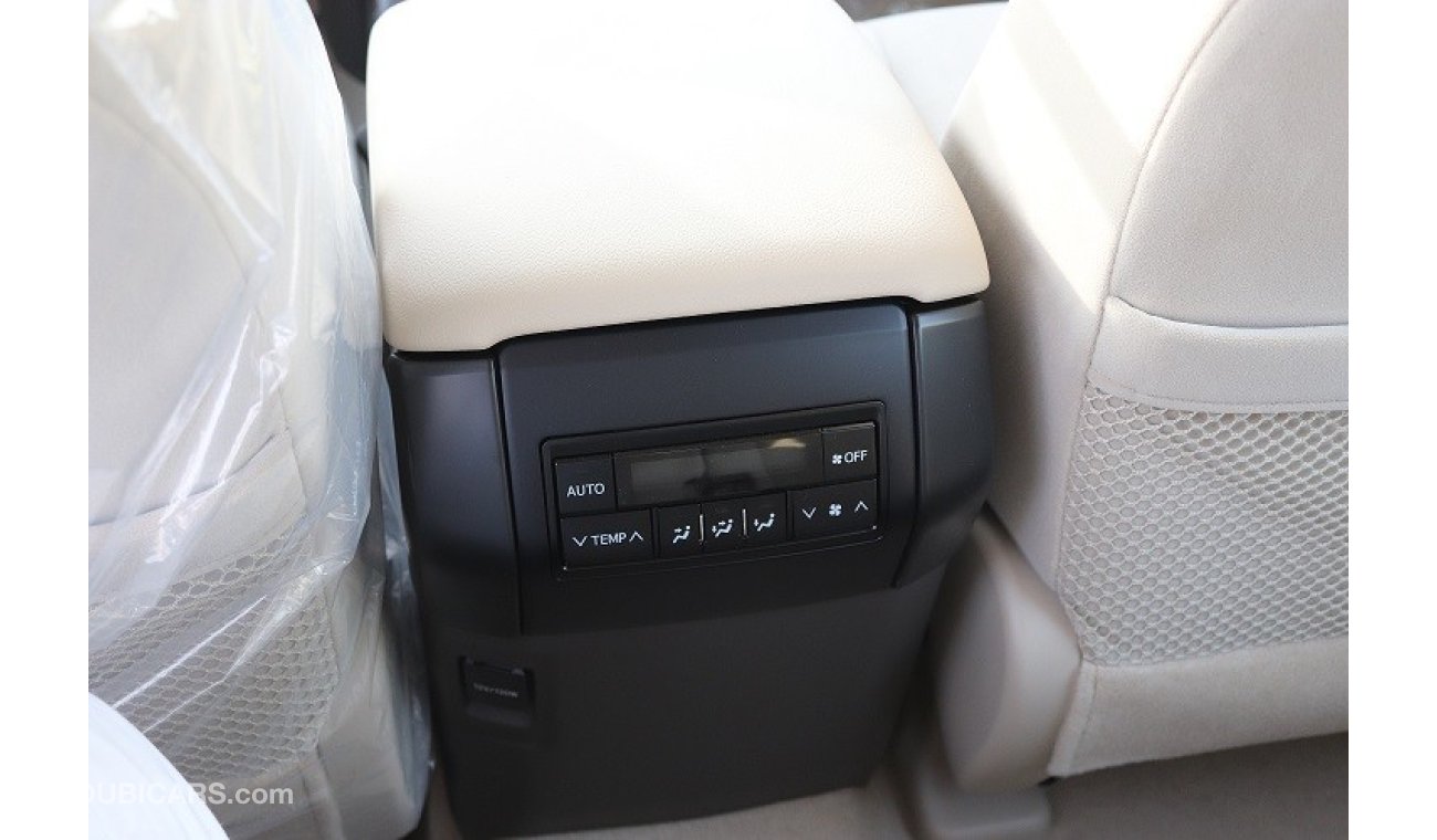 تويوتا برادو prado 3.0l TXL Diesel V4 7 seater AT with Spare Back door-Export-2019 /Black inside Beige-Call now