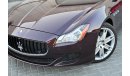 Maserati Quattroporte GTS | 2,545 P.M (3 Years)⁣ | 0% Downpayment | Magnificient Condition!