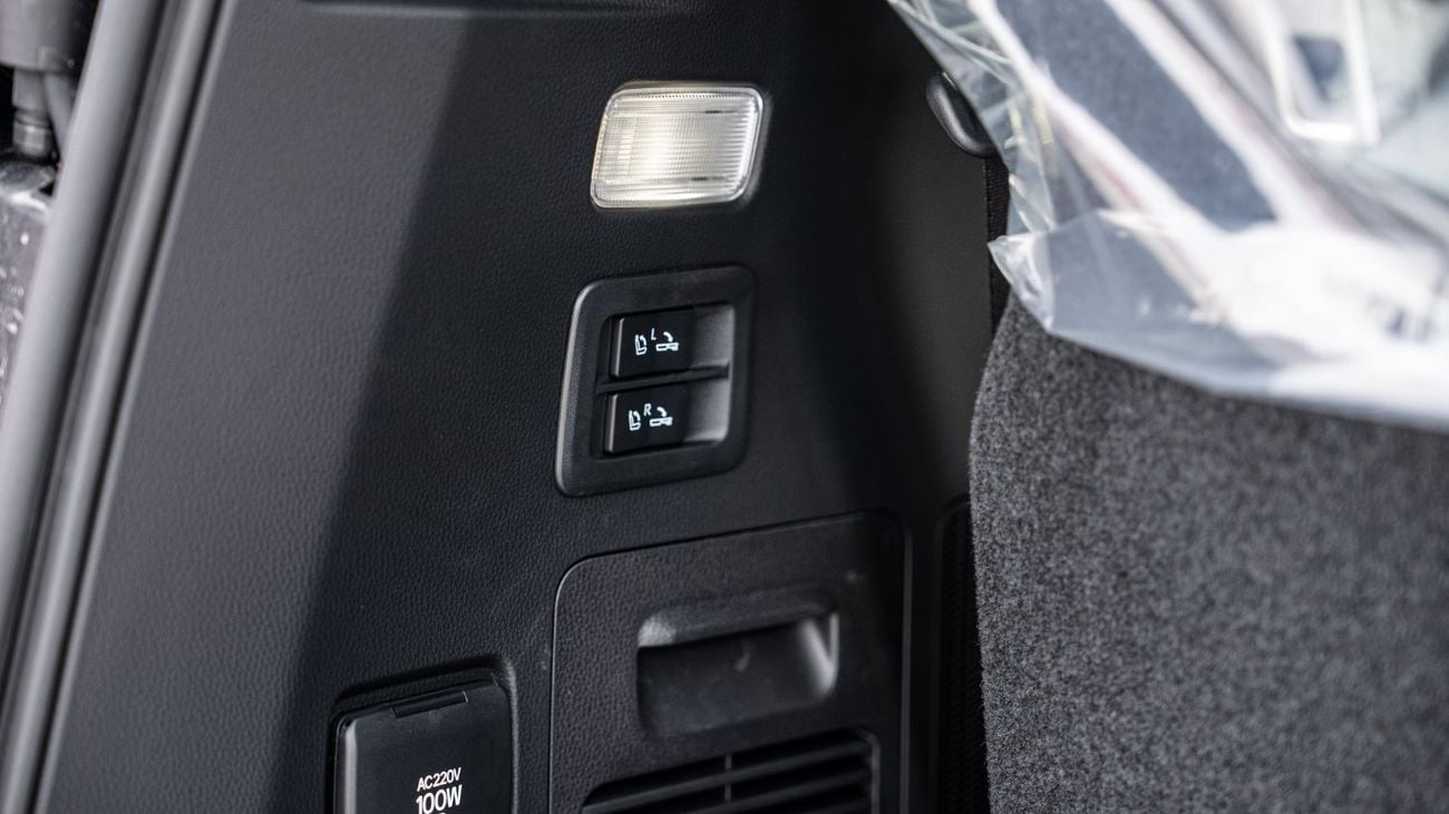 تويوتا لاند كروزر GRS 3.5L - Attitude Black-GR-S Black Inside Dark Red | Export Only