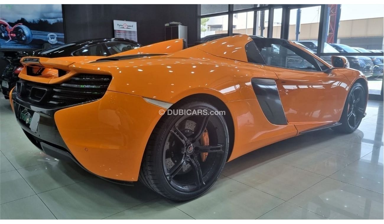 McLaren 650S McLAREN 650S SPIDER 2015 GCC IN BEUATIFUL SHAPE FOR 435K AED