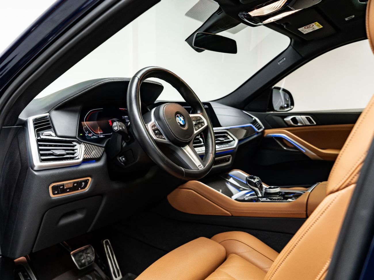 BMW X6 40i M Sport 3.0L 2023 BMW X6 xDrive40i, 2027 BMW Warranty + 2032 BMW Service Contract, Low KMs, GCC