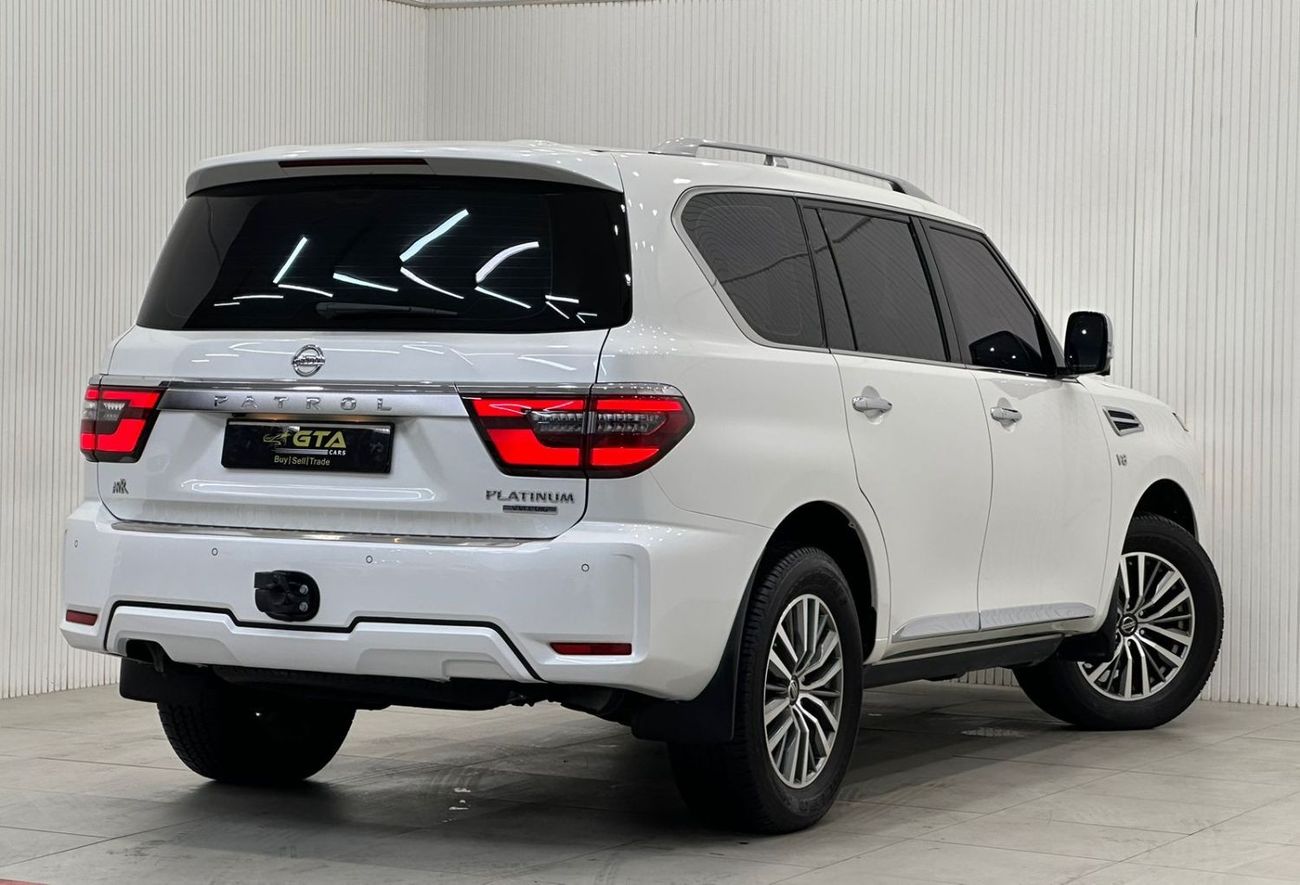 نيسان باترول LE بلاتينوم سيتي 2020 Nissan Patrol LE Platinum V8, January 2025 Warranty, Full Nissan Service Histo