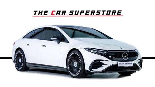 Mercedes Benz EQS 450 PLUS-GCC-Gragash Warranty-High Specifications-Night Package-22Inch AMG Rims