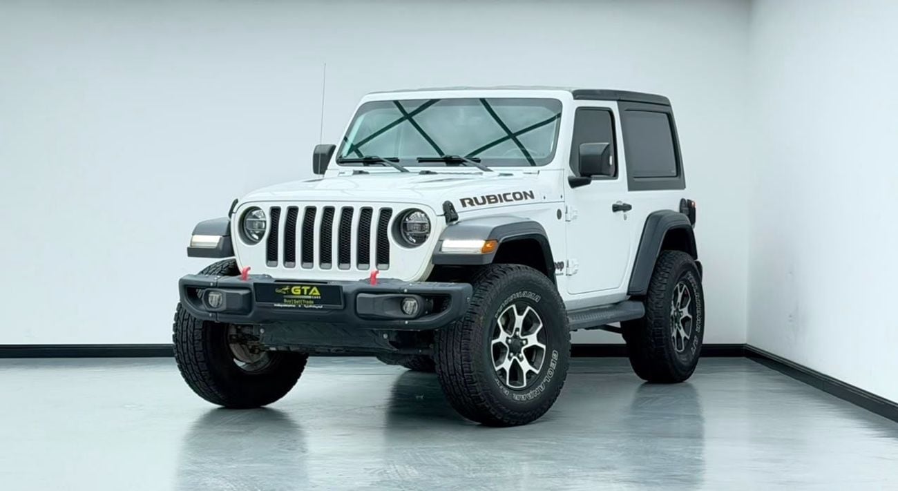 جيب رانجلر 2019 Jeep Wrangler Rubicon, 1 Year Unlimited Km Warranty, Excellent Condition, GCC