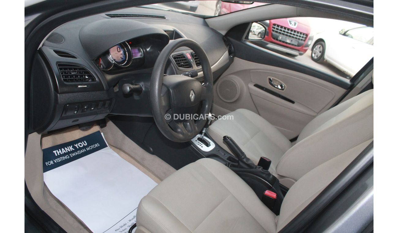 Renault Fluence 1.6L PE 2015 MODEL GCC SPECS WITH DEALER WARRANTY