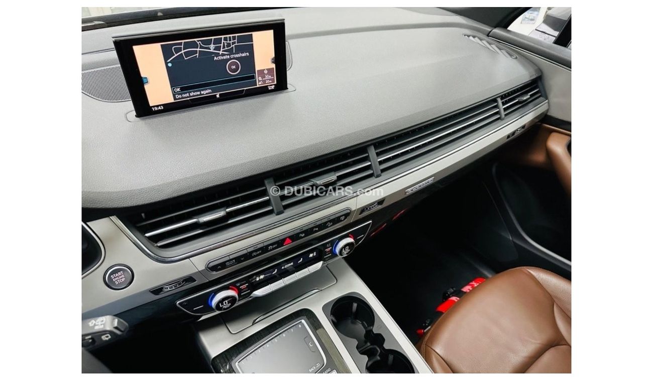 Audi Q7 45 TFSI quattro Luxury GCC .. Perfect Condition .. V6 .. Full Options ..