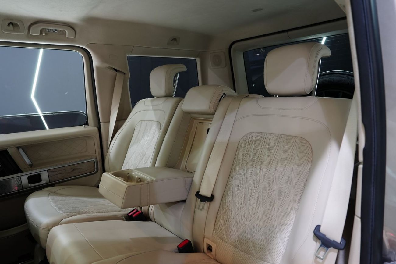 Mercedes Benz G63 AMG STD 2019 Mercedes-AMG G63 | Night Package | Wood Trim | Gargash Full Service History | GCC Specs!!