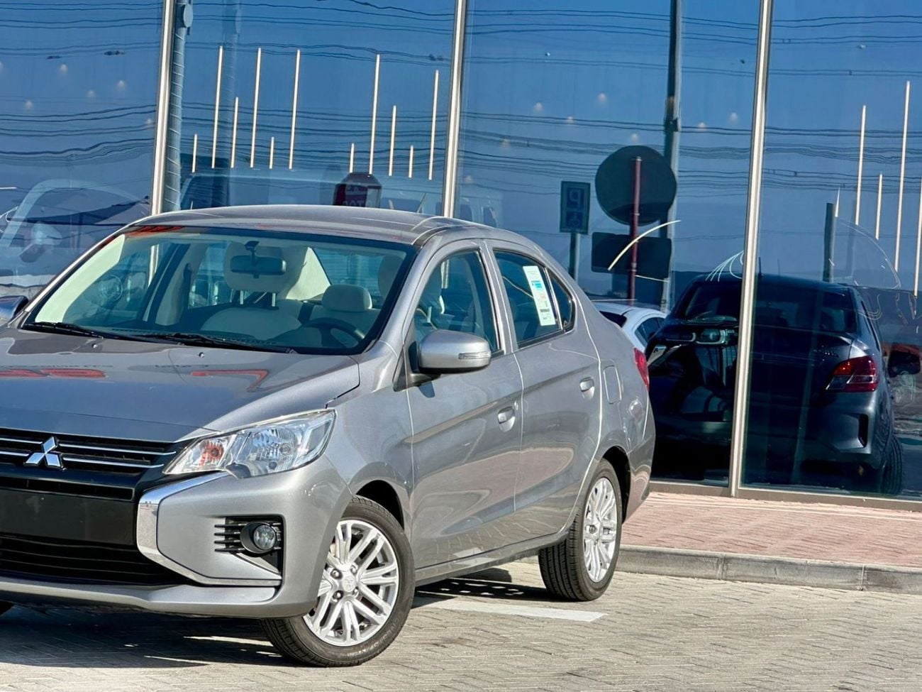Mitsubishi Attrage GLX MID GLX MEDIUM LINE TRIM, 1.2L, GCC, ACCIDENT FREE, (365/-MONTHLY)