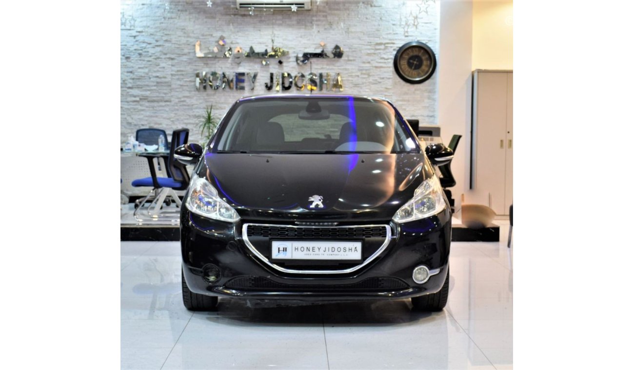 بيجو 208 AMAZING Peugeot 208 Hatchback! 2013 Model!! in Black Color! GCC Specs