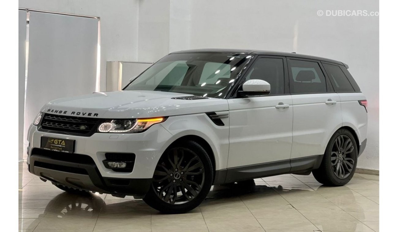 لاند روفر رانج روفر سبورت سوبرتشارج 2017 Range Rover Sport SuperCharged, Range Rover Warranty-Full Service History-Service Contract-GCC