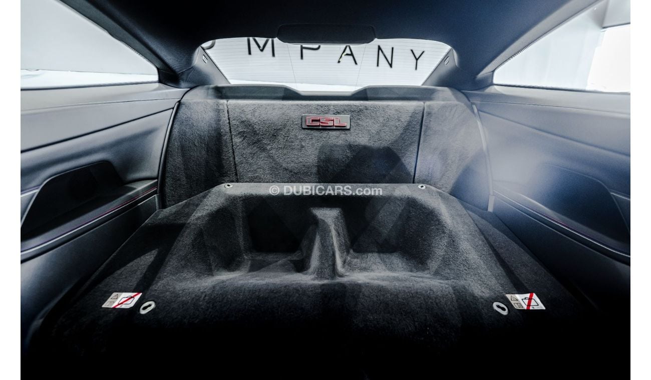 بي أم دبليو M4 2023 BMW M4 CSL, 2027 BMW Warranty + Service Contract, As New Condition, GCC