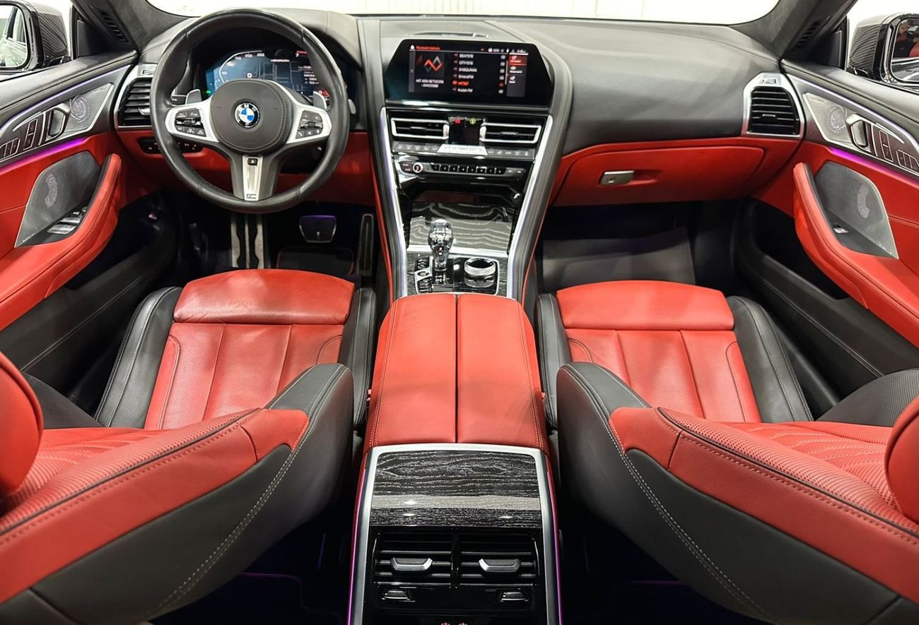 BMW M850i 2020 BMW M850i xDrive, 2027 BMW Warranty + Service Pack, Full Options, GCC