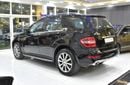 مرسيدس بنز ML 350 EXCELLENT DEAL for our Mercedes Benz ML350 4Matic ( 2011 Model ) in Black Color GCC Specs