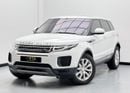 Land Rover Range Rover Evoque 2019 Range Rover Evoque SE, Range Rover Service History, 1 Year Warranty, GCC