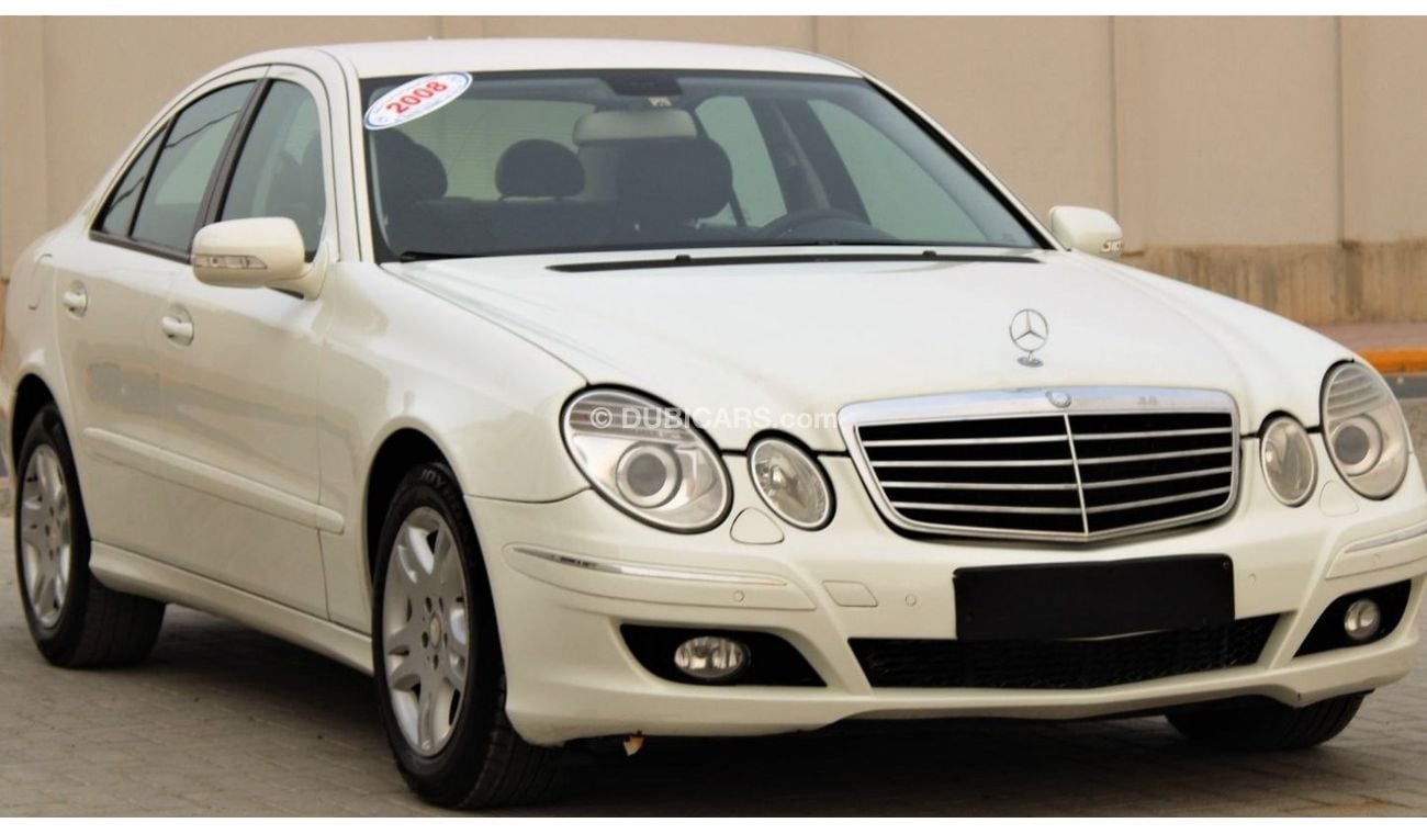 مرسيدس بنز E200 مرسيدس E200 2008 خليجي بحالة ممتازة بدون حوادث نظيفه جدا من الداخل والخارج