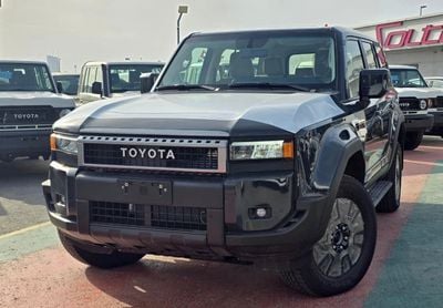 تويوتا برادو Toyota land Cruiser prado  MID 2.4l petrol Turbo A/T SUV 4WD  grey color 2026 model