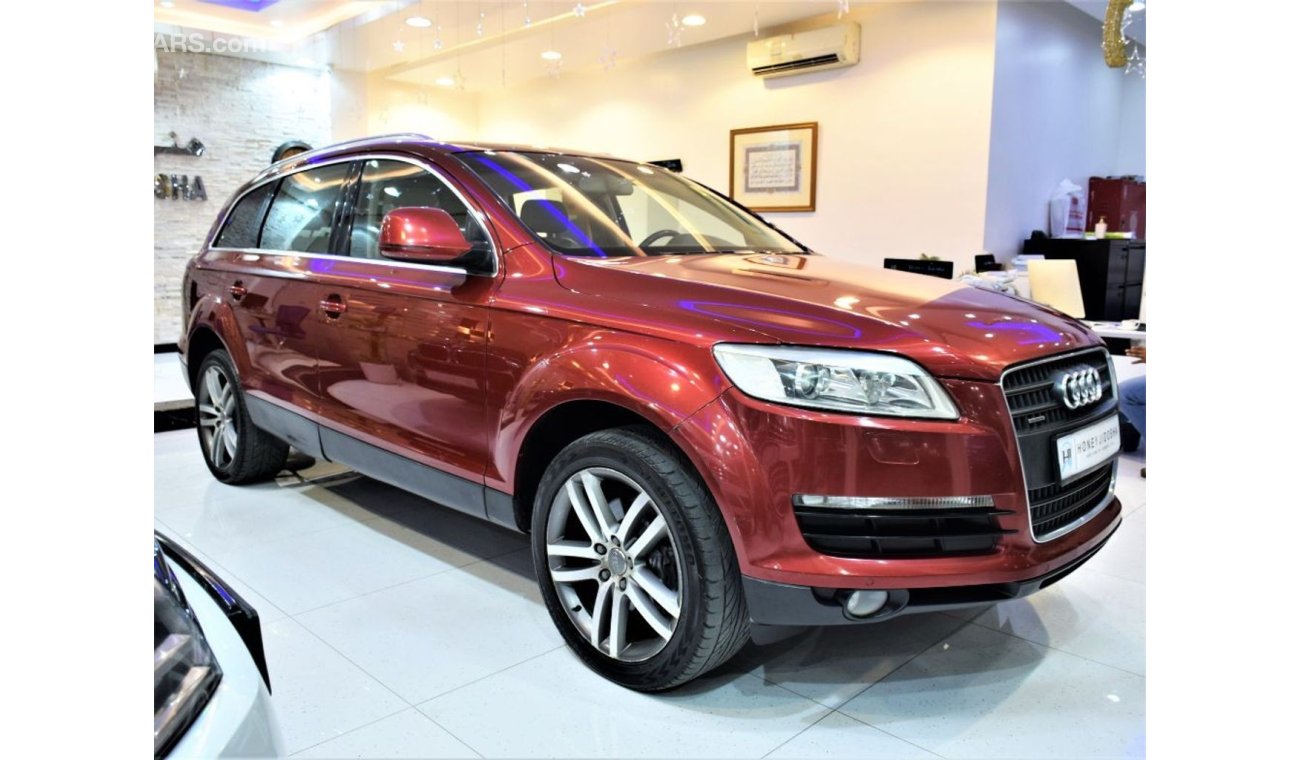 أودي Q7 Exuding power all along the line: the Audi Q7 Quattro 2009 Model! GCC Specs