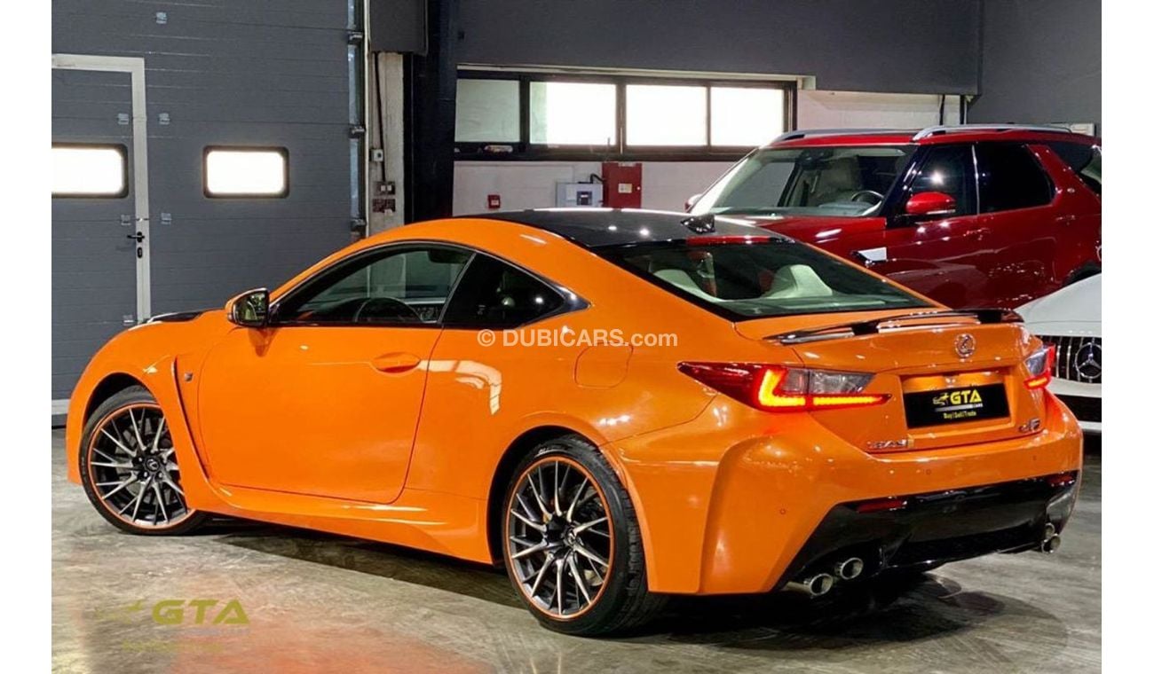 Lexus RC F 2016 Lexus RC F Carbon, April 2021 Agency Warranty, Full Lexus Service History, GCC
