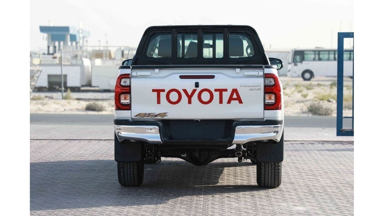 تويوتا هيلوكس تويوتا هيلوكس 2024 ذات الكابينة المزدوجة 2.7 HI - أبيض بلاتيني لؤلؤي من الداخل أسود | للتصدير فقط