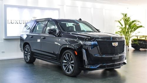 Cadillac Escalade CADILLAC ESCALLADE 600 SPORT PLATINUM 2023 GCC UNDER WARRANTY AND SERVICE CONTRACT