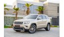 Jeep Grand Cherokee Limited V8 | 1,351 PM | 0% Downpayment | Under Warranty | Immaculate Condition!