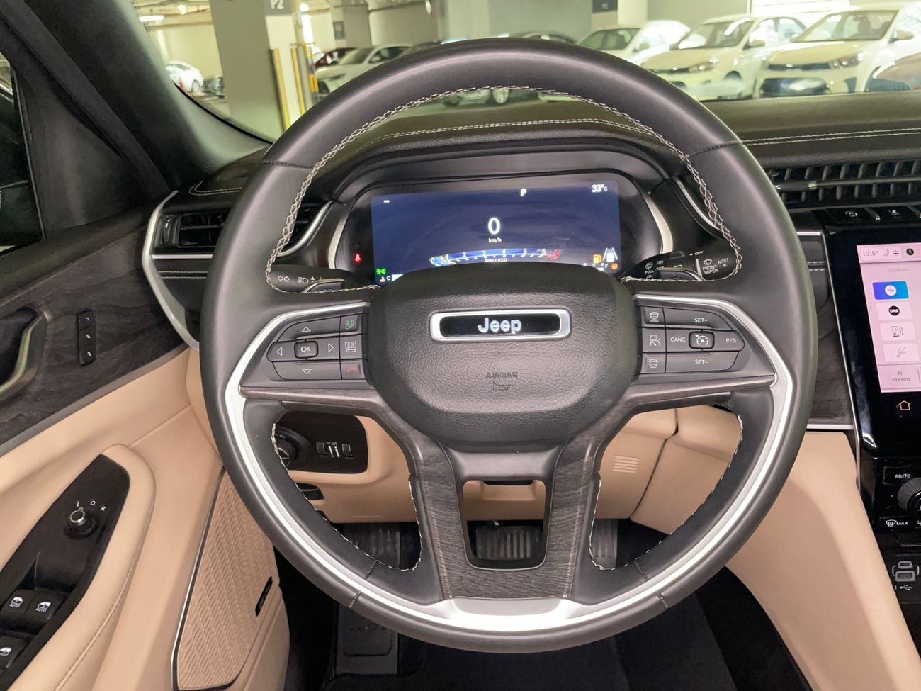 جيب جراند شيروكي 2023 LIMITED | AED 1672/Month | 0 DP | 30 Day Return | Warranty