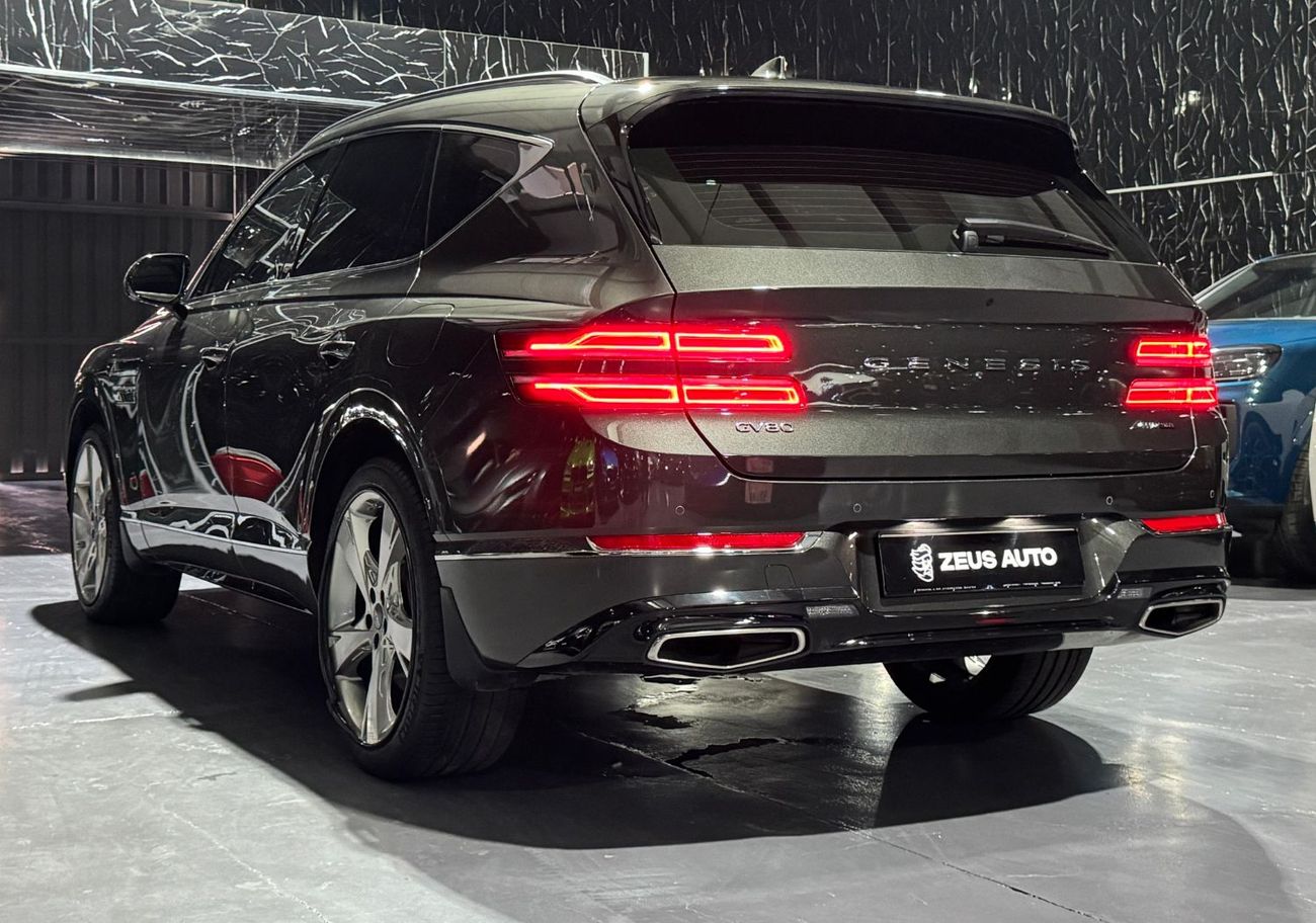 Genesis GV80 Royal 3.5L AWD 2024 Genesis GV80, April 2029 Genesis Warranty + Service Pack, Very Low Kms, GCC