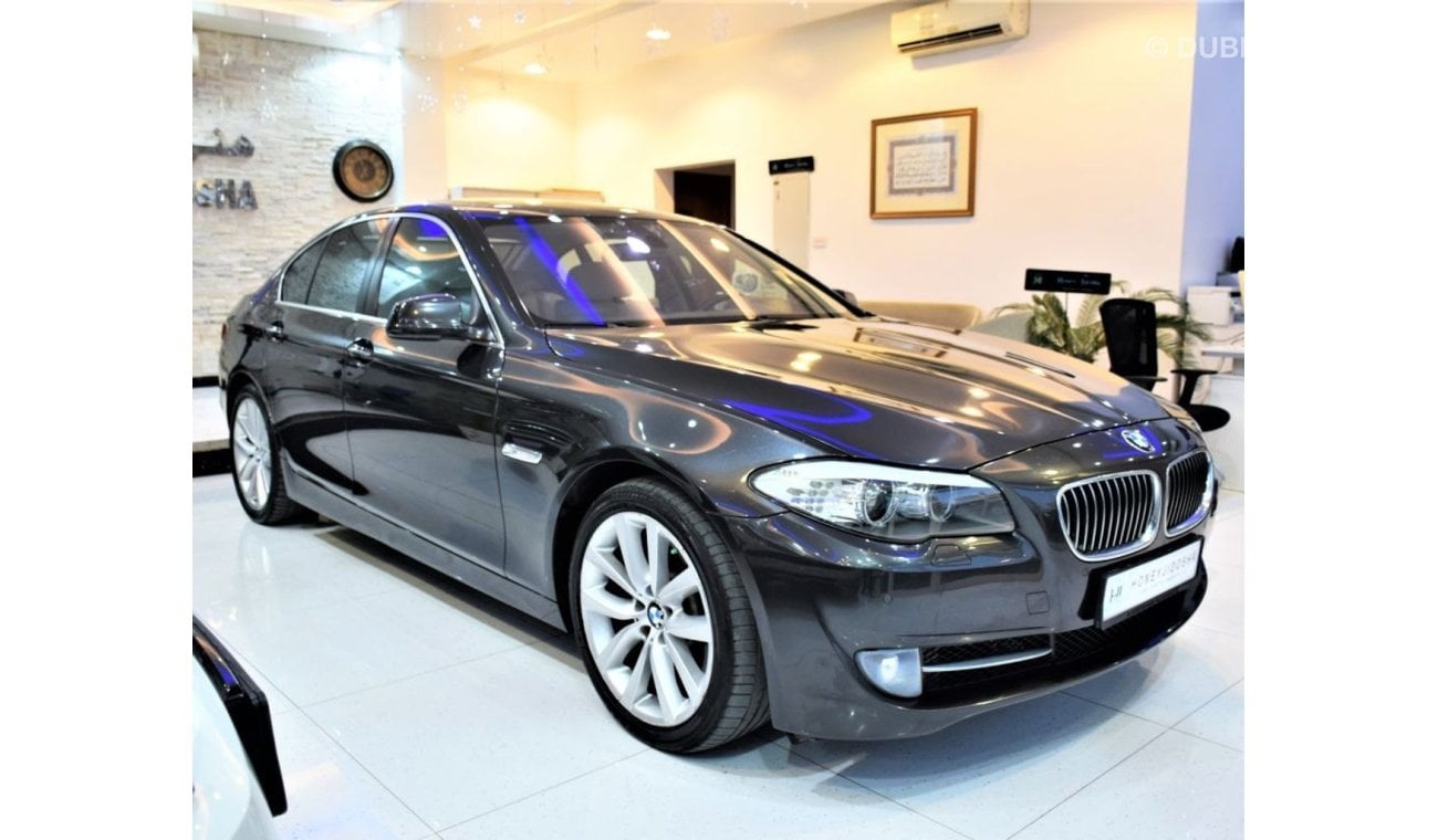 بي أم دبليو 535 AMAZING BMW 535i 2011 Model!! in Grey Color! GCC Specs