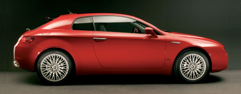 Alfa Romeo Brera exterior - Side Profile