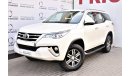 Toyota Fortuner AED 2155 PM | 0% DP | 4.0L GRX V6 4WD GCC WARRANTY