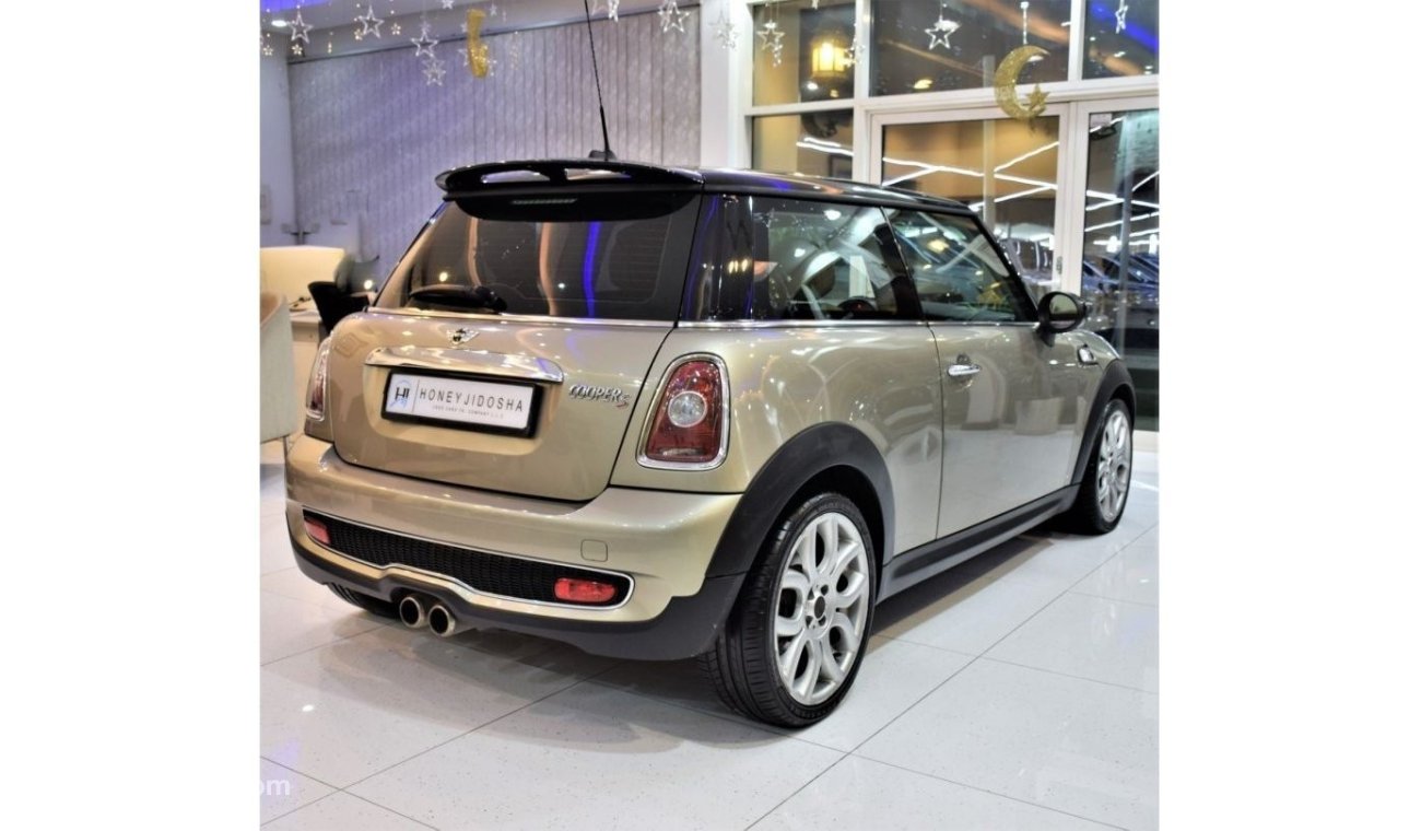 Mini Cooper S VERY LOW MILEAGE! ONLY 76,000KM! ORIGINAL PAINT ( صبغ وكاله ) Mini Cooper S 2010 Model! GCC Specs