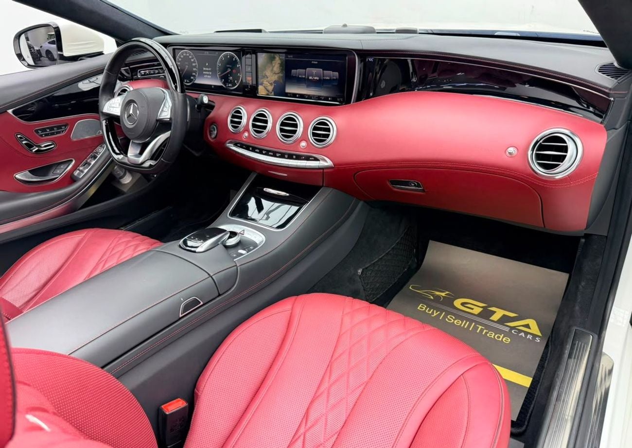 Mercedes Benz S550 STD 2017 Mercedes-Benz S550 Cabriolet, Excellent Condition, Japanese Specs