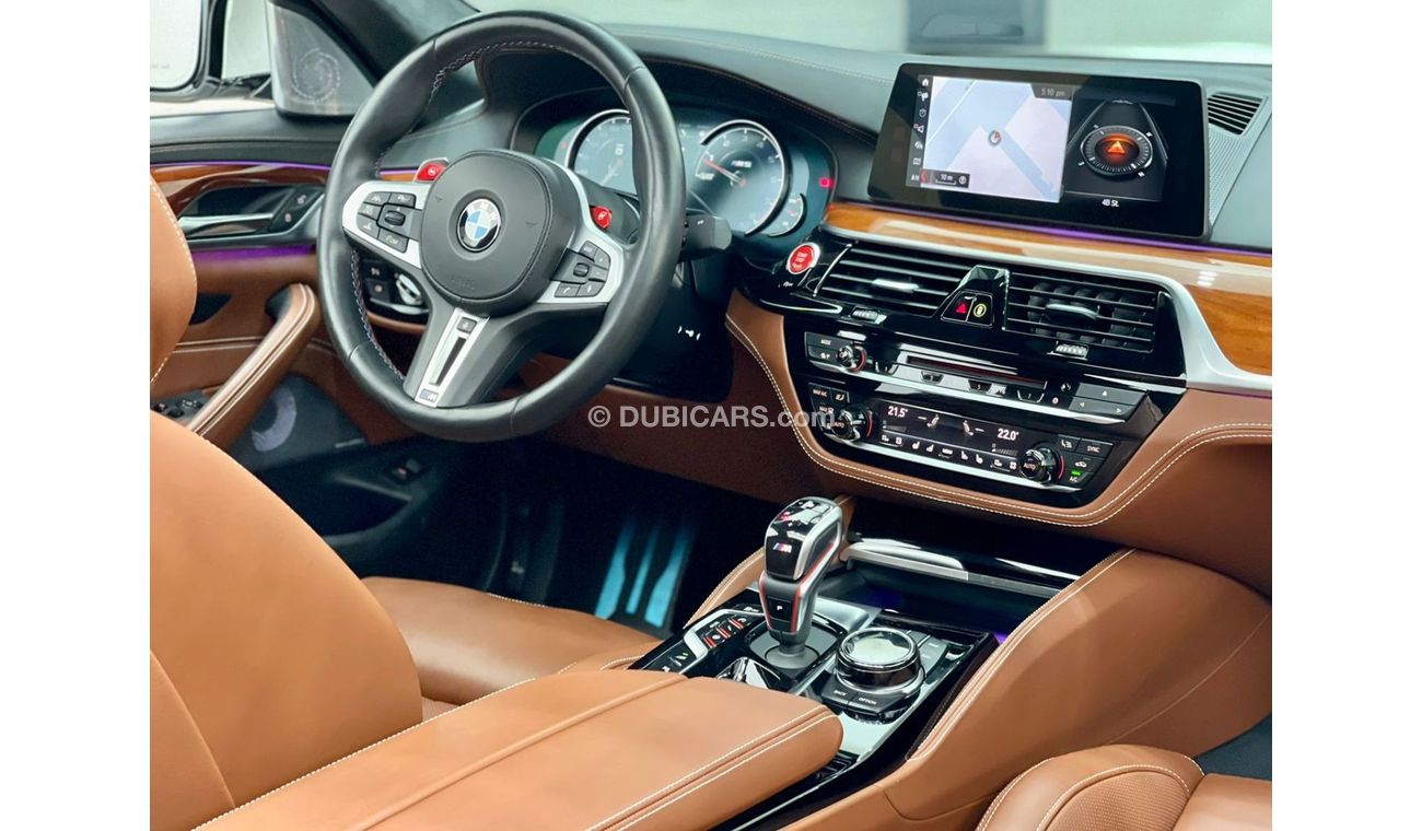 بي أم دبليو M5 2018 BMW M5, BMW Warranty Service Contract, BMW Service History, GCC