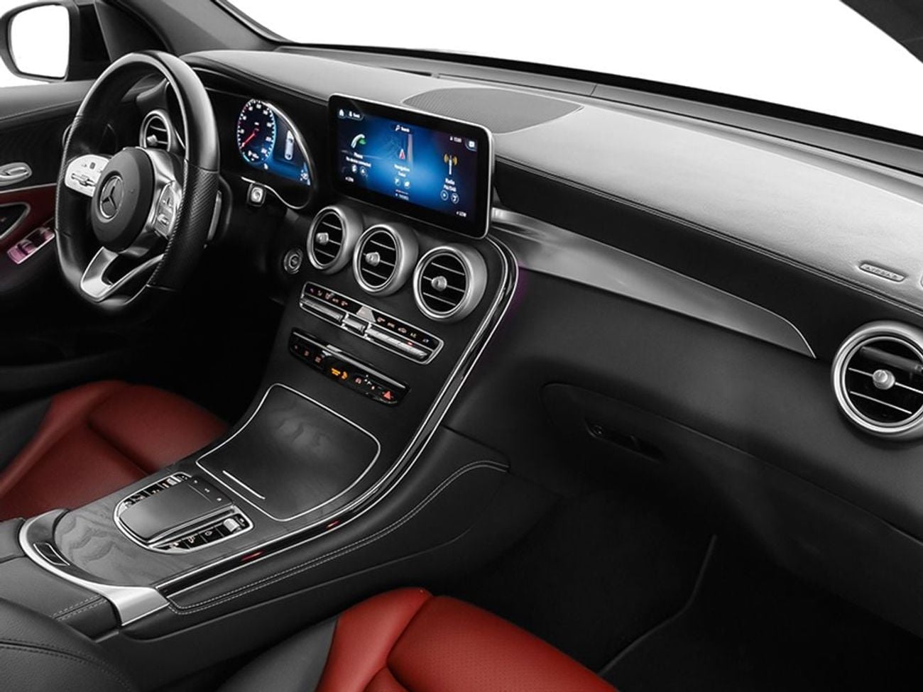 مرسيدس بنز GLC 300 2021 Mercedes-Benz GLC 300 4MATIC Coupe / Full Service History