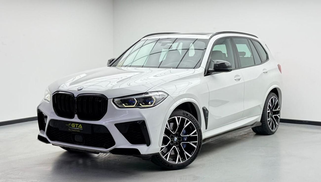 بي أم دبليو X5 M Competition 4.4L 2020 BMW X5M Competition, Warranty, Full BMW Service History, Carbon Fiber Package,