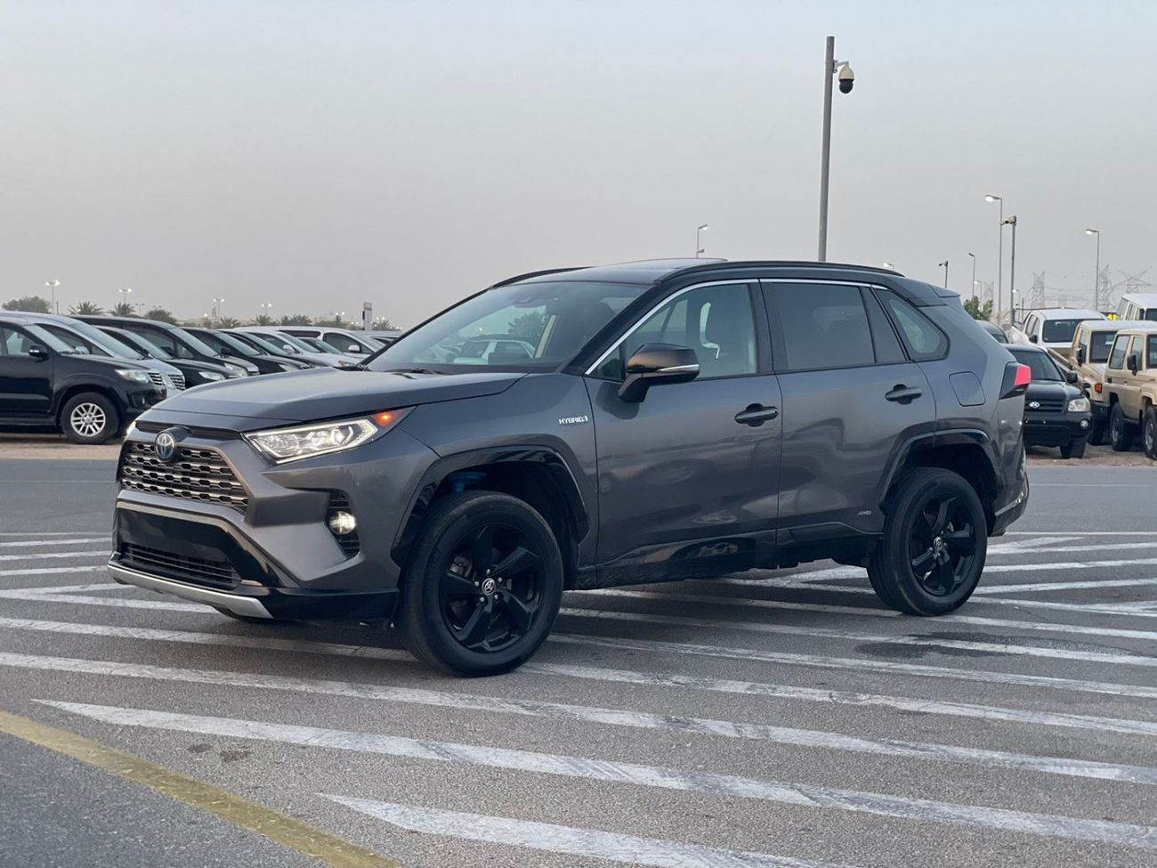 Toyota RAV4 2021 Toyota Rav4 XSE Hybrid Fuel ⛽  Full Option Sports Edition - 2.5L V4 - AWD 4x4 - UAE PASS