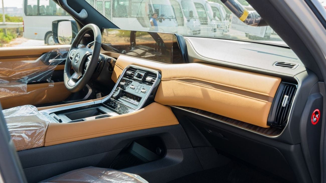 Nissan Patrol 2026 Nissan Patrol SE Platinum 3.8L AT Petrol (Silver Black Roof)