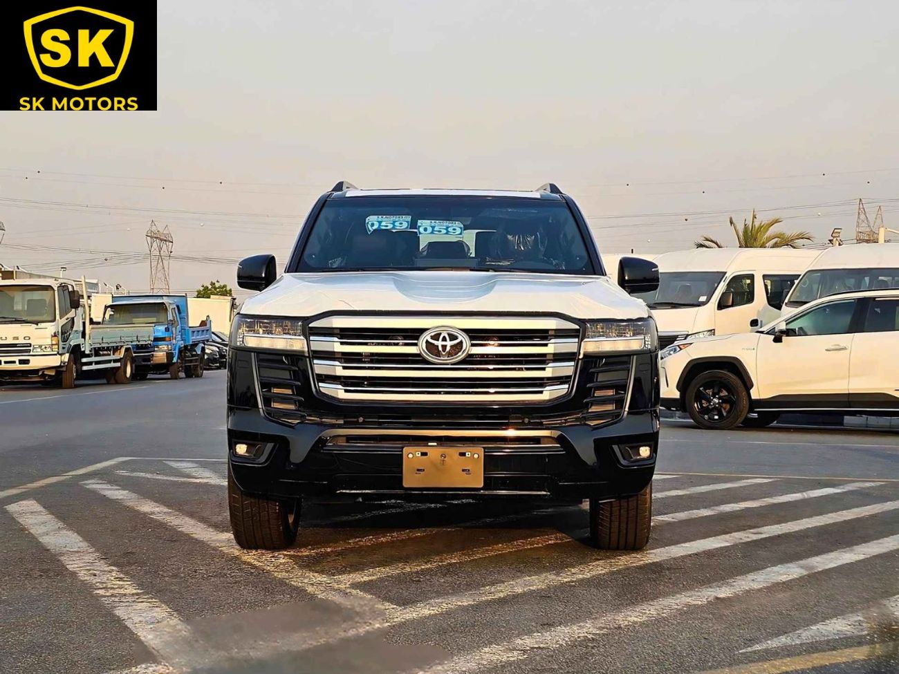 تويوتا لاند كروزر GXR TWIN TURBO / 3.3L V6 DIESEL / PWR SEATS / JBL SPKRS / FULL OPTION (CODE # GXR)