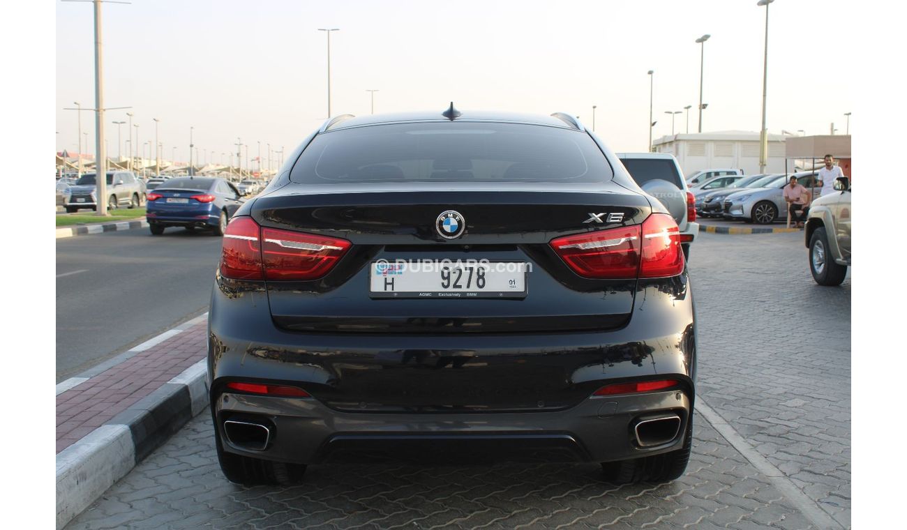 BMW X6 50i M Sport GCC - ACCIDENTS FREE - M KIT - FULL OPTION - 4.4 L - PERFECT CONDITION INSIDE OUT - ORIG