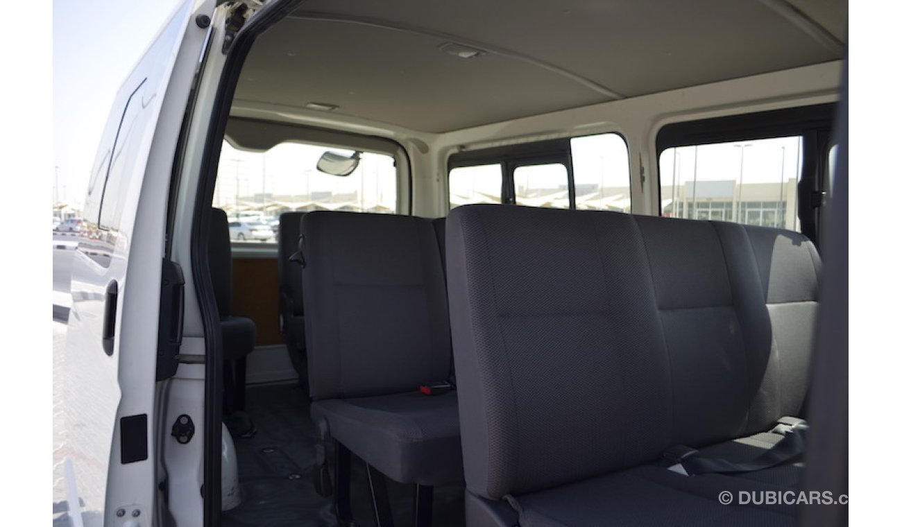 Toyota Hiace STANDARD ROOF 15 SEATER BUS GCC SPECS