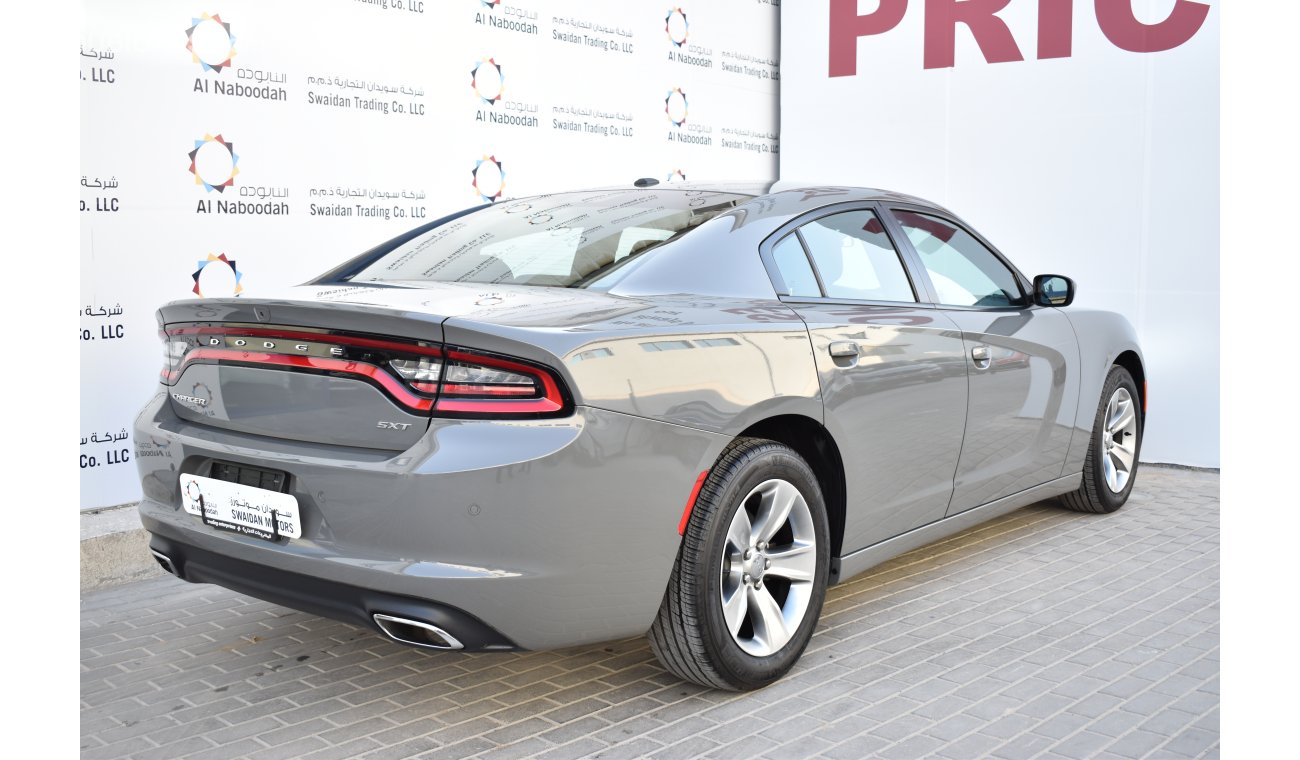 دودج تشارجر 3.6L V6 SXT 2018 GCC AGENCY WARRANTY