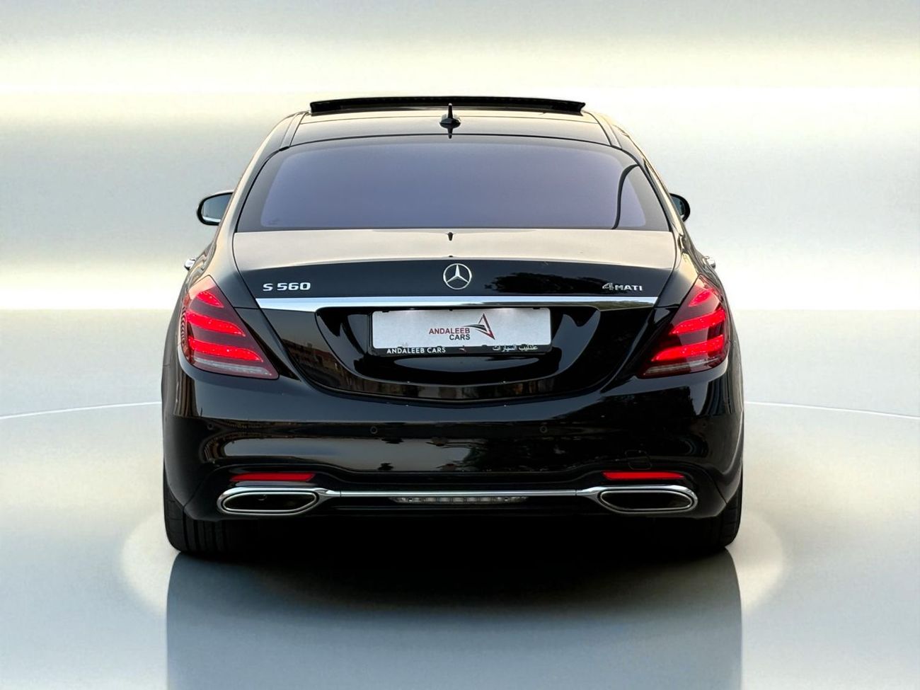 Mercedes-Benz S 560 Std 4.0L (463 HP) 4MATIC V8 BITURBO | 2018 | GCC SPECS | AED 2,220 per month