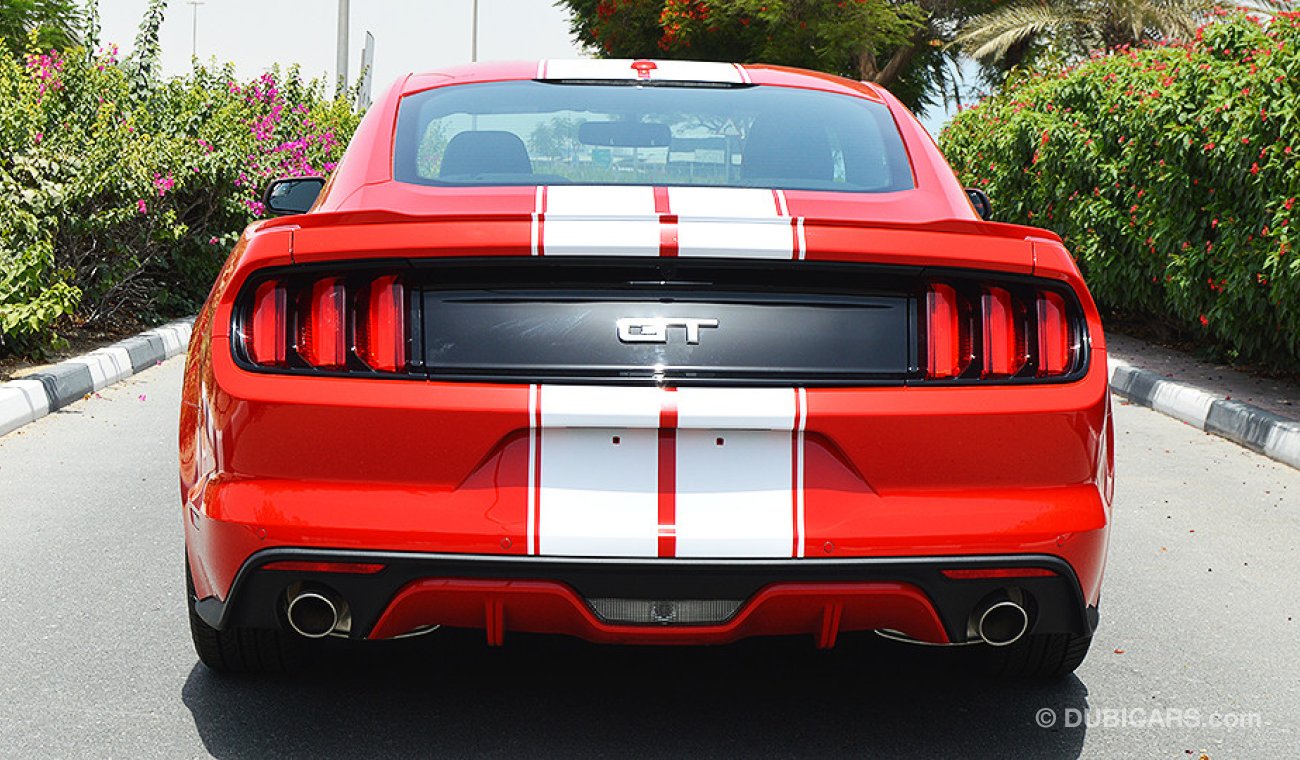 Ford Mustang GT Premium+, 5.0L V8 0km, GCC Specs w/ 3 Years or 100K km Warranty and 60K km Service at AL TAYER