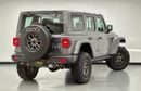 جيب رانجلر أنليميتد 2023 Jeep Wrangler Rubicon 392 SRT, Feb/2027 JEEP Warranty, GCC