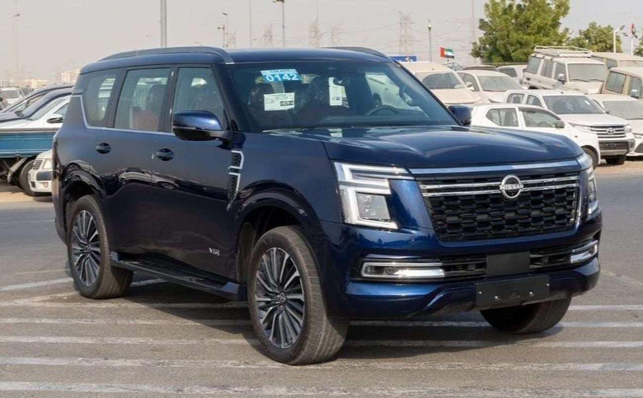 نيسان باترول 2026 Nissan Patrol V6 3.5L Twin Turbo LE Platinum Blue