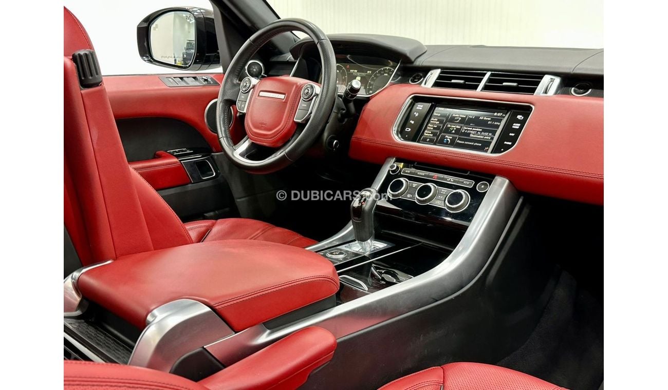 Land Rover Range Rover Sport 2015 Range Rover V8 Supercharged, Full Range Rover Service History, Fully Loaded,GCC