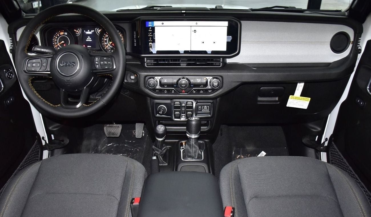 Jeep Wrangler EXCELLENT DEAL for our Jeep Wrangler Unlimited SPORT 2.0L ( 2024 Model ) in White Color GCC Specs