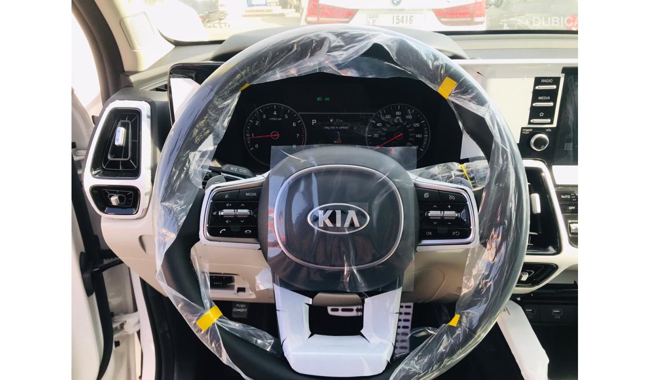 Kia Sorento 3.5L V6 // 2021 NEW // WITH WIRELESS CHARGER LED HEADLAMPS , POWER SEATS , PUSH START , BACK CAMERA