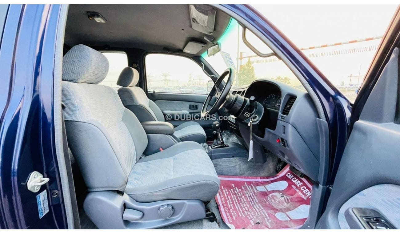 Toyota Hilux 1999 GRADE: Q | SPORTS PICKUP | SMART CAB |2.4L DIESEL TURBO| JAPAN IMPORTED | GOOD CONDITION